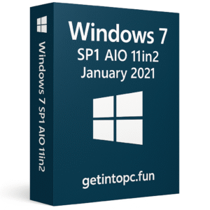 Getintopc Windows 7 SP1 AIO 11in2 January 2021